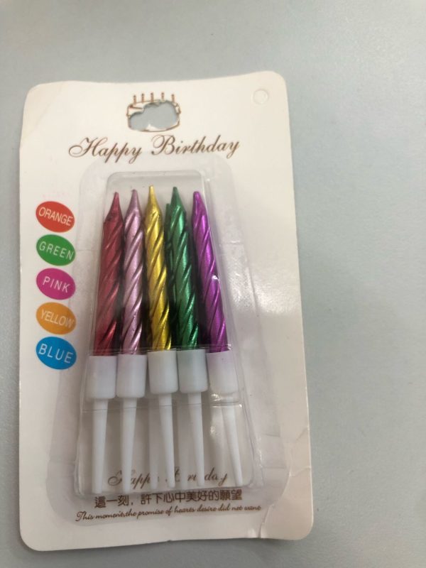 Birthday Candles Available