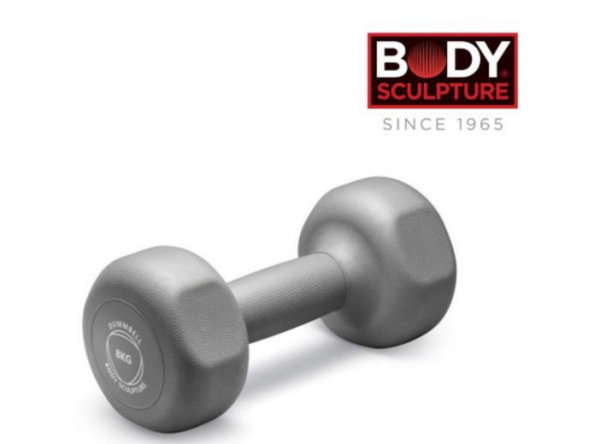 Body Sculpture Neoprene Dumbbell Set BW-131-8kg (2pcs)