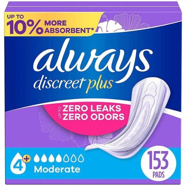 Buy Always pads for bladder leaks