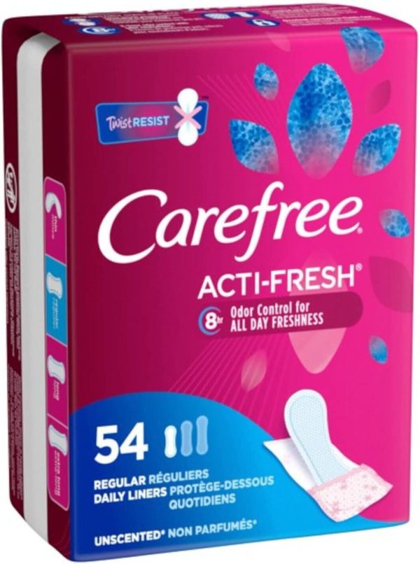 Choose Carefree Body Shape Regular Panty Liners