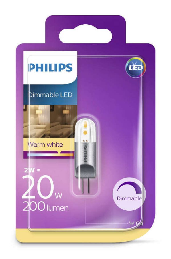 Philips 17417 CorePro Dimmable G4 Capsule (Warm White)