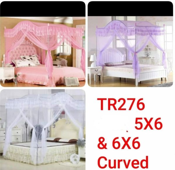 Curved stand mosquito net 5x6