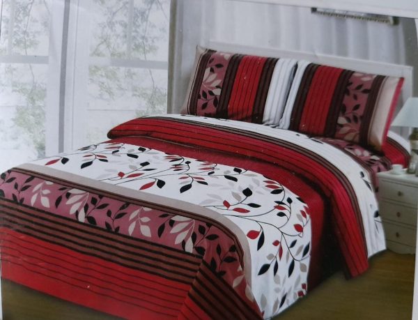 Decor KING beddings set. Duvet cover Plus 2Bedsheet+2pillow cases 6x6