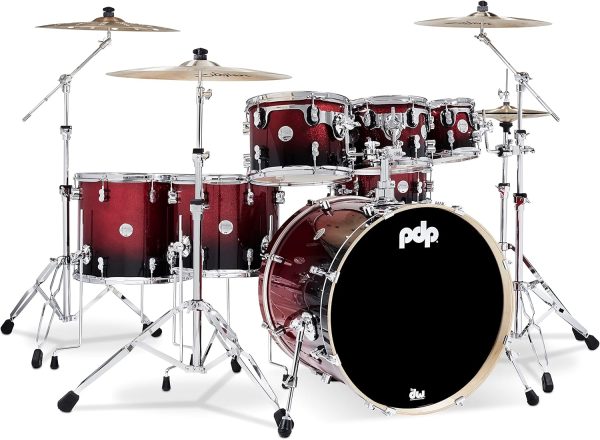 7 Piece Drum Set