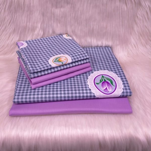Fitted bed sheets 6pcs set. I fitted sheet. 1flat sheet. 4 pillow cases