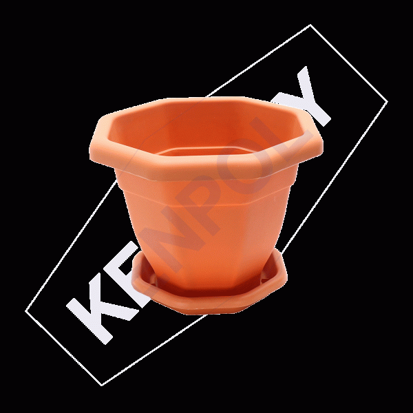 Kenpoly Flower Pot - Planter 2 with Dish 8lts H254 x Dia340 mm