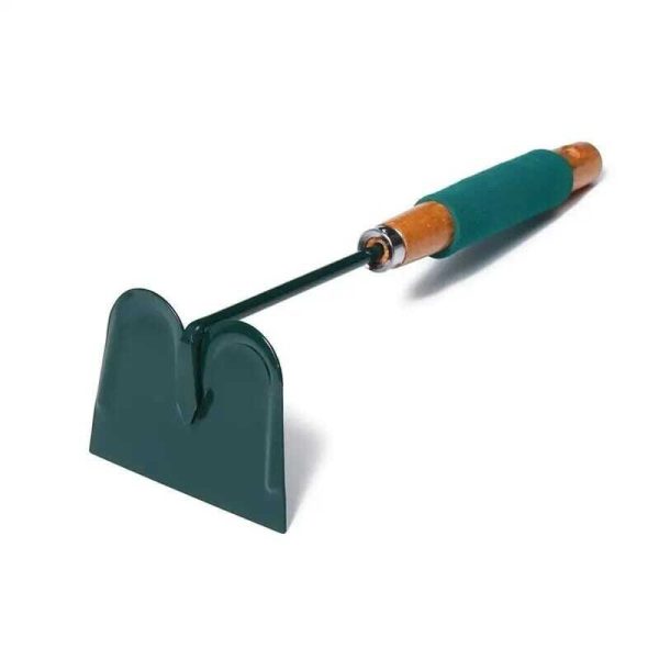 KMT Tools 35cm Gardening Hoe with Padded Wooden Handle