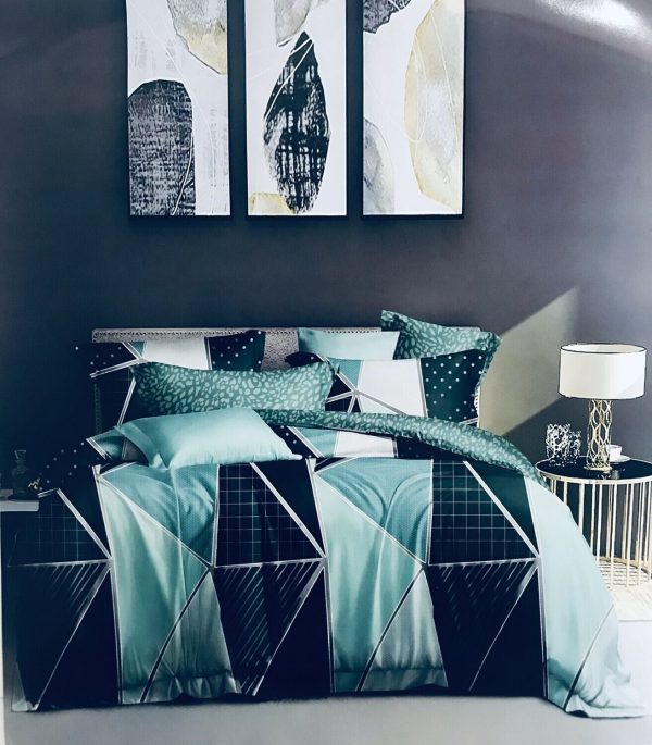 Printed Mix&Match Bedsheet 6x6 Polycotton 75GSM DFG#03