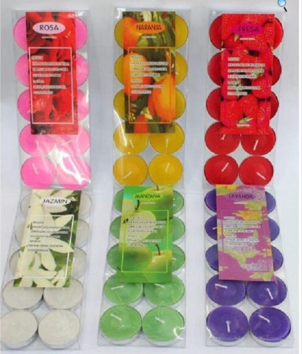 Scented tea light candles pack of 10 CA03-CANDLE