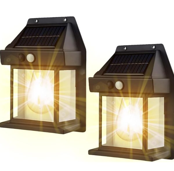 Solar Tungsten Wall Light Outdoor