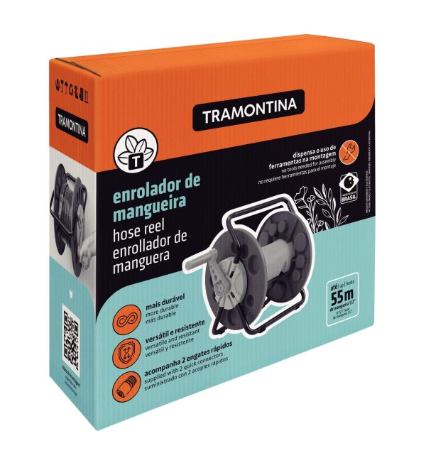 Tramontina Hose Reel, 50 Meters Of 1/2” 78594/000