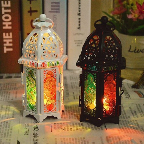 Vintage Hanging Candle Holder - H16cm x Dia6.5cm
