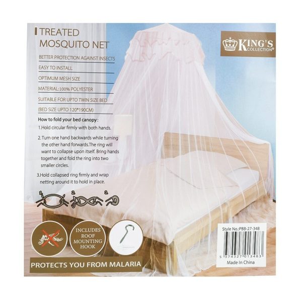 Wake Up Refreshed & Worry-Free. Shop Kings Collection Mosquito Nets Today!
